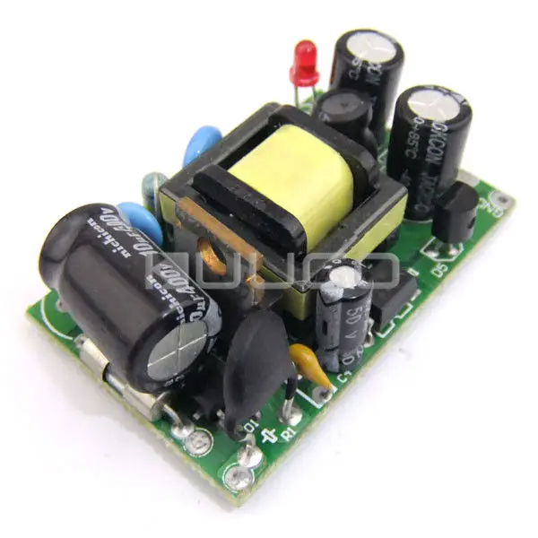 5 PCS/LOT AC to DC Power Converter/Adapter 90V~240 110V 220V 12V 800mA 9.6W Switching Supply | Обустройство дома