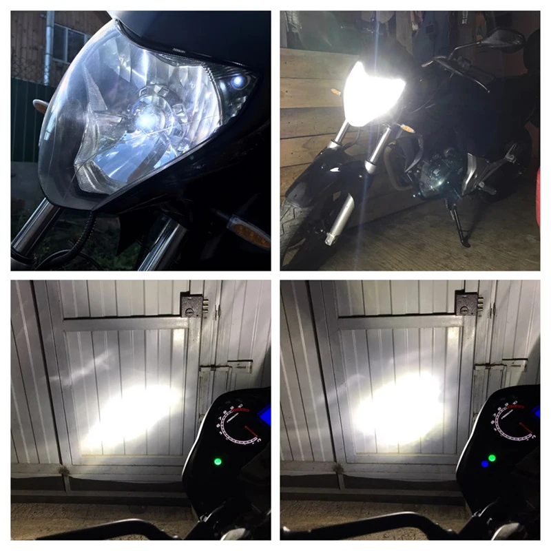 Автомобильные фары 2 шт. H1 H4 H7 H11 9005 HB3 9006 HB4 светодиодный CSP 6500 К 8000 лм 12 В все в одном