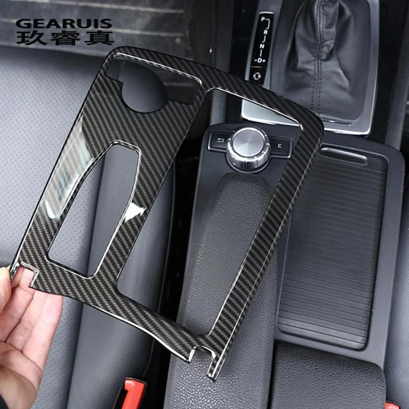 Автомобильный Стайлинг из углеродного волокна мультимедийные панели для рук