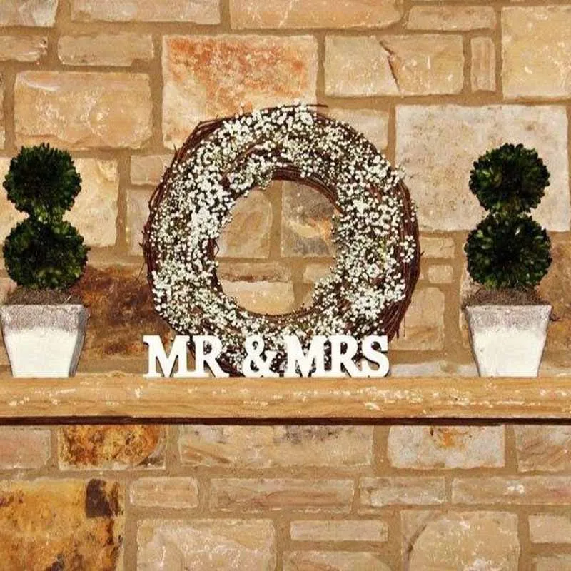 Свадебный приём Mr & Mrs Sign милая столешница рустикальный свадебный душ годовщина