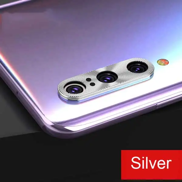 silver Защитное кольцо для объектива камеры для Xiaomi mi 9 8 SE 6x mi x 3 Red mi Note 7 Pro металлический защитный чехол для камеры - Цвет: silver