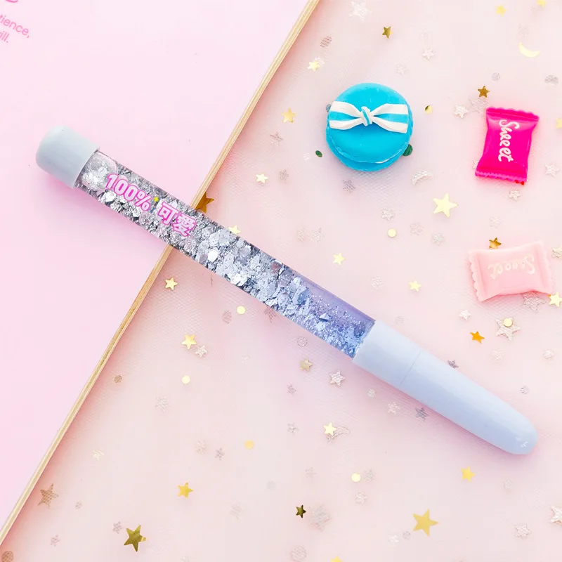 1 шт творческие Волшебные красочный зыбучий песок гелевая ручка канцелярские