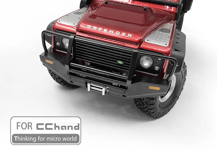 Металлический передний бампер для CCHAND Traxxas TRX 4 D110|Детали и аксессуары| |