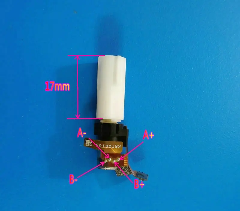Линейный шаговый двигатель с мягким литиевым покрытием миниатюрный планетарный