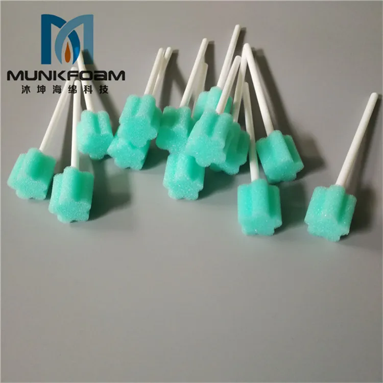 Одноразовые необработанные и неароматизированные палочки для полости рта Munkcare
