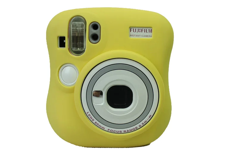 Новый чехол для видеокамеры сумка ПВХ силиконовый камеры Fuji Fujifilm Instax Mini 25
