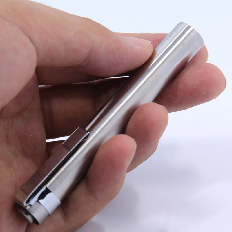 XP-E R3 300 люмен 1-Mode Белый Супер Мини из нержавеющей стали яркий фонарик и зажим 1x10440/1