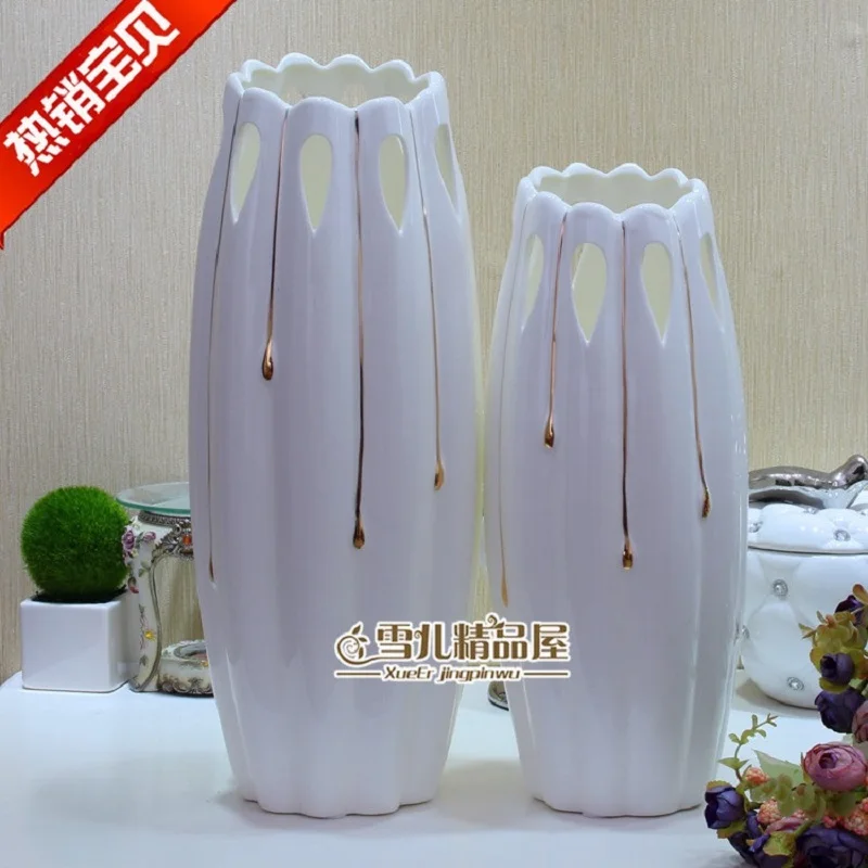 Искусственная ротанговая ваза S M L home 1 шт. для цветов фруктов конфет белого и