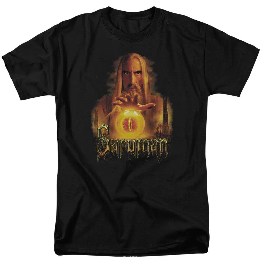 Мужская футболка с фильмом Властелин Колец Saruman Лицензированная для взрослых |