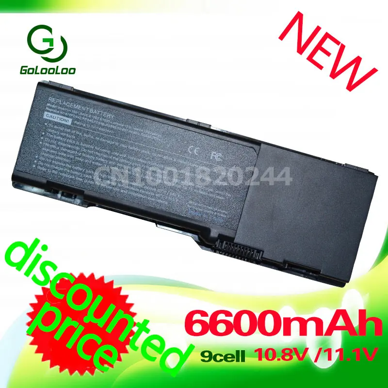 

Golooloo 9 Cells 6600MaH Laptop Battery for Dell Inspiron 1501 6400 E1505 for Latitude 131L for Vostro 1000 312-0427 312-0428