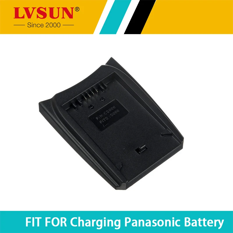 LVSUN CGA-S006 CGR-S006E CGA-S006E CGR-S006 батарея адаптер пластина чехол для Panasonic Lumix DMW-BMA7 FZ18 FZ28 FZ50