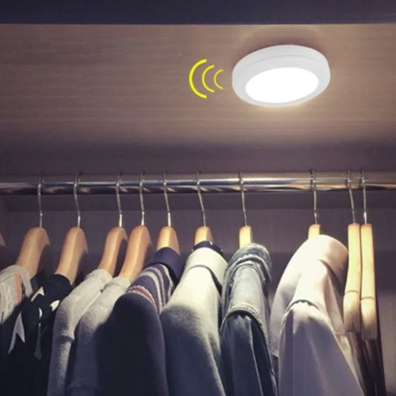 6 LED инфракрасный датчик движения из PIR ночник под шкафом шкаф лестницы кухня