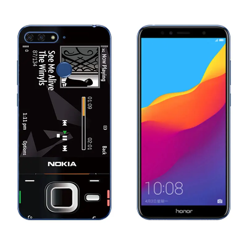 5 7 дюйма для Huawei Honor 7A Pro мягкий ТПУ чехол телефона Прозрачная силиконовая задняя