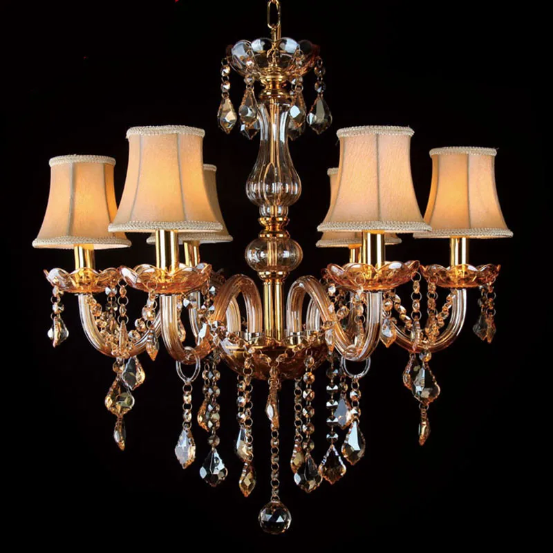 Люстры для столовой спальни кухни Современная хрустальная люстра светильник