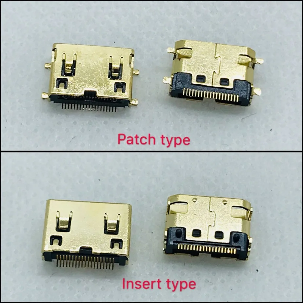 Micro HDMI USB 19PIN разъем для зарядки и передачи данных панель планшетный компьютер