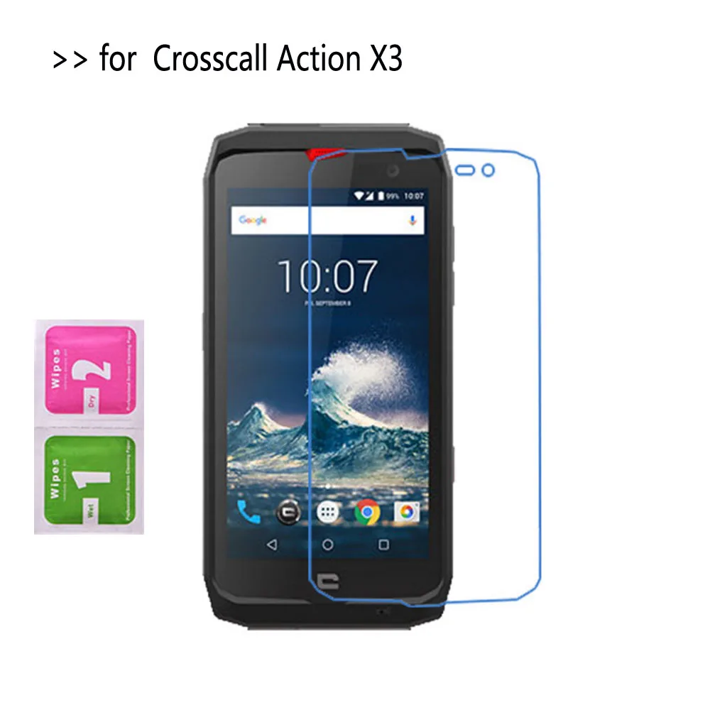 Для Crosscall Action X3 ультра прозрачный ТПУ Мягкий нано Взрывозащищенный экран