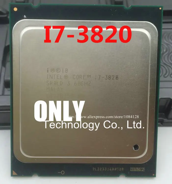 I7-3820 процессор I7 3820 процессор 3,6 ГГц LGA 2011 130 Вт 32нм четырехъядерный процессор