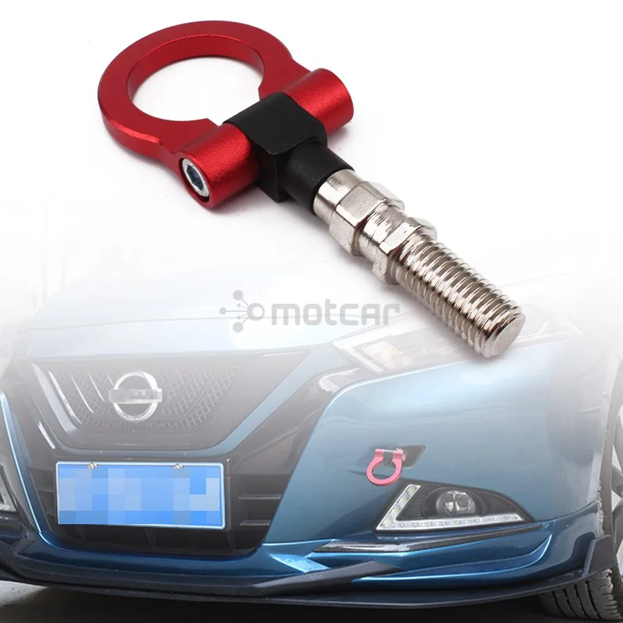 

Для японского автомобиля Subaru Suzuki красный алюминиевый универсальный автомобиль Большая гонка прицеп кольцо буксировочный крючок автомобил...