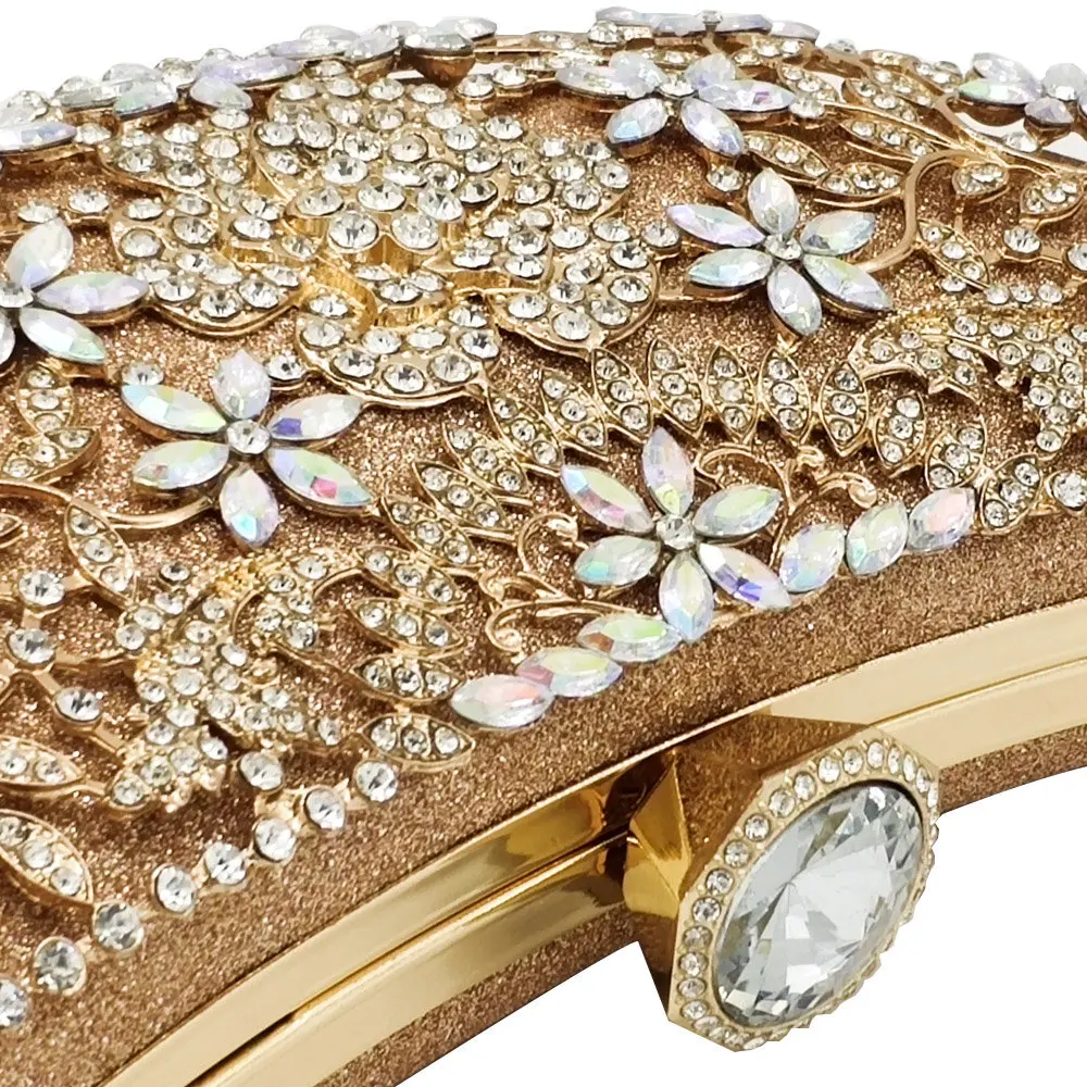 Роскошная Цветочная свадебная сумочка 2019 Женский Свадебный клатч с