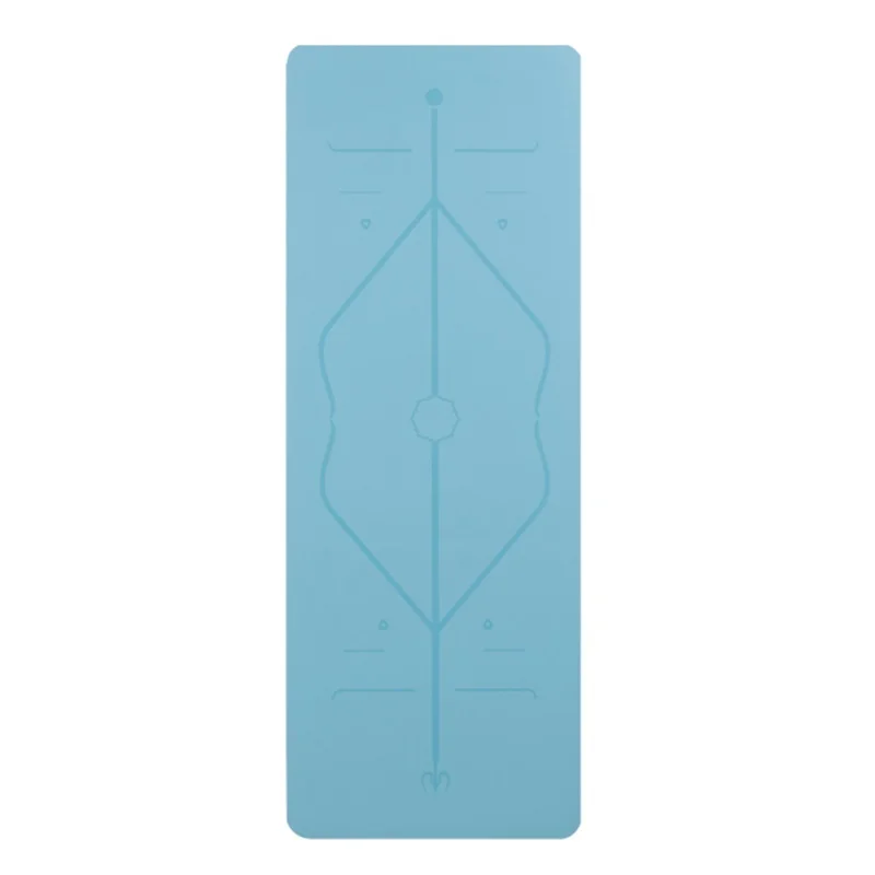

Sculpture position line positioning point beginner assisted yoga mat natural rubber 183cm * 68cm non-slip PU fitness mat