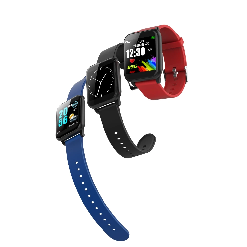 Спортивный Браслет Часы Bluetooth PPG спортивные крови Давление Мониторинг частоты