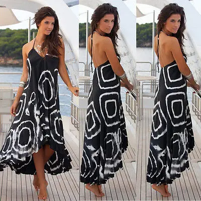 Платье женское длинное вечернее Пляжное 2017 | Женская одежда