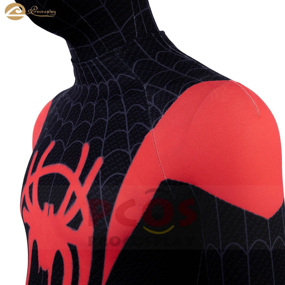 Человек паук: в костюм Человека паука из спандекса латексный Косплей cosyume Miles Morales