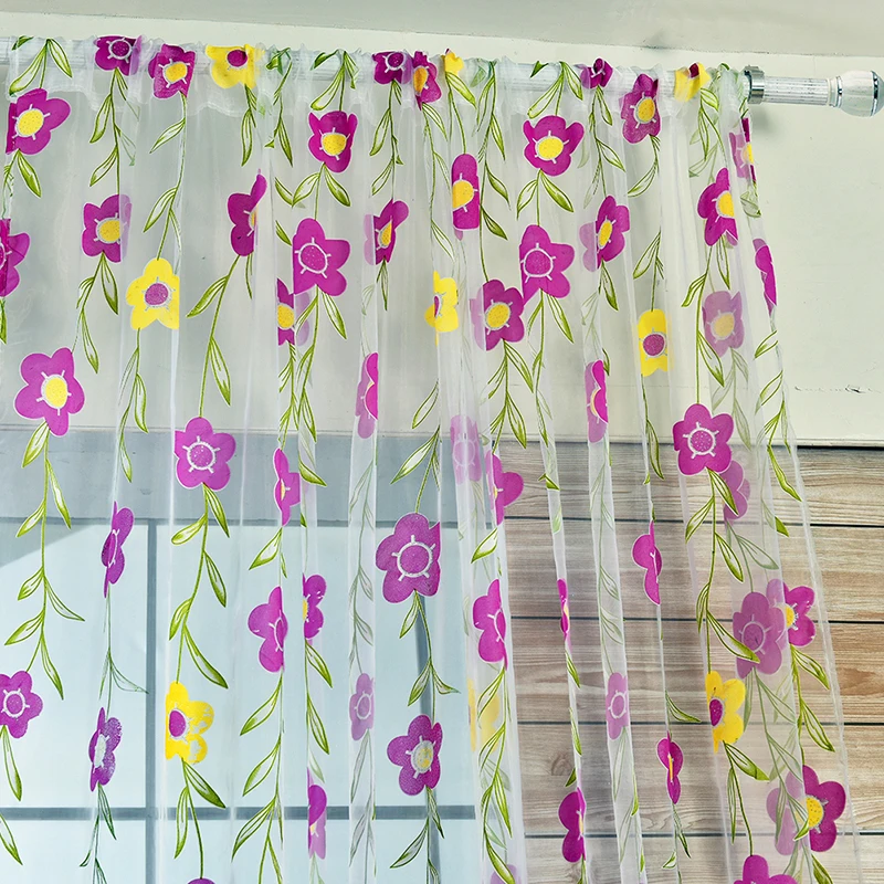Высокое качество Тюль Шторы окно скрининга для гостиной спальни украшения