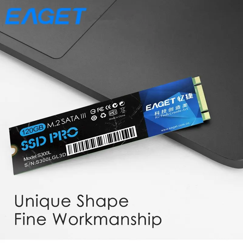 Eaget NGFF M.2 SSD 120 ГБ SATA III Internal Solid State Drive г M2 Дискотека Дуро interno 3 0 HD HDD жесткий диск для