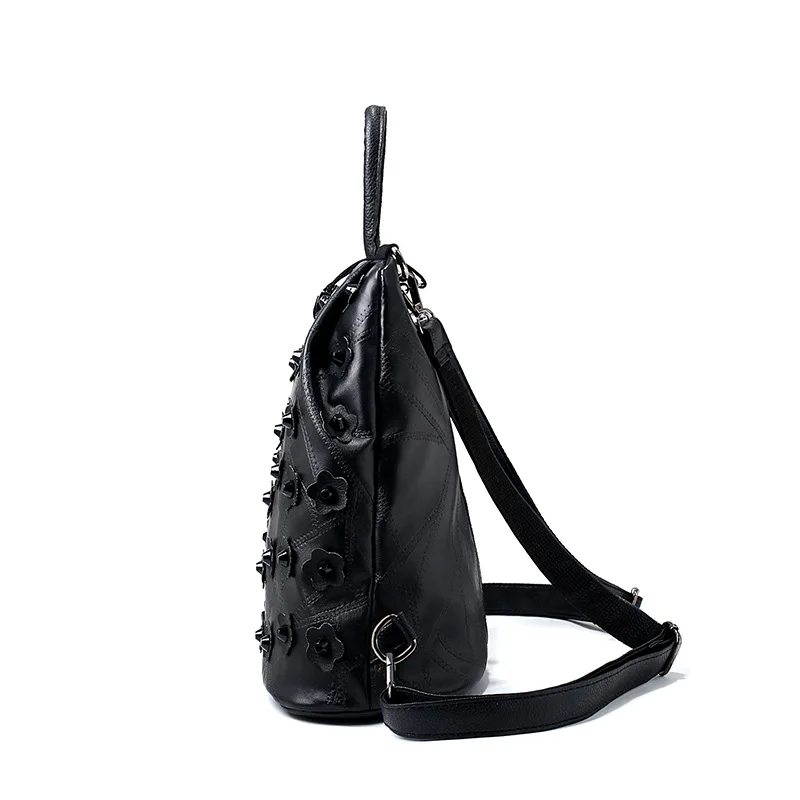 Повседневная Женщины Рюкзаки Случайные Кожа Дамы Рюкзак Путешествия Для