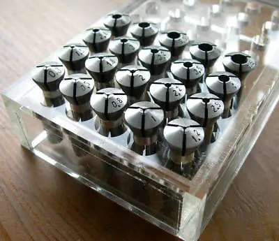 20 pcs Spring Collets Collet for 8mm Watchmaker lathe | Инструменты