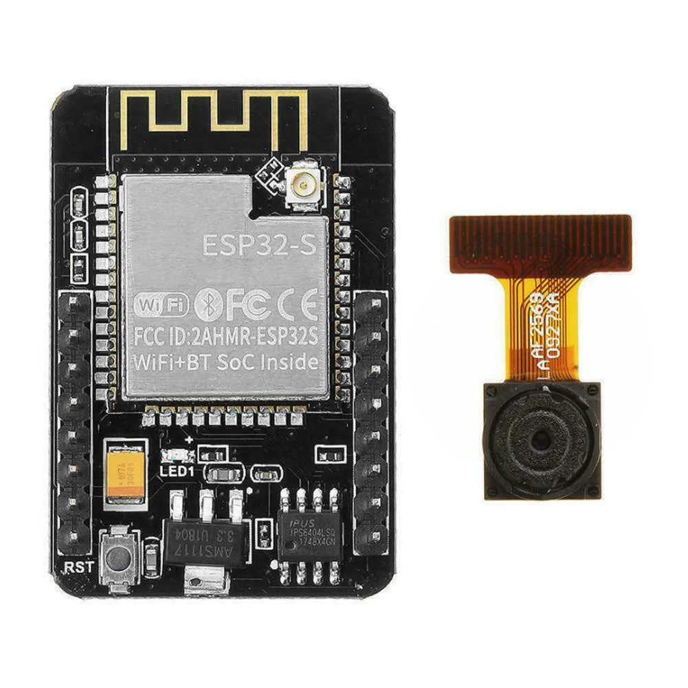 Новая женская макетная плата с Wi Fi и Bluetooth модуль 5 в ESP32 камерой OV2640 DOM668|Модули