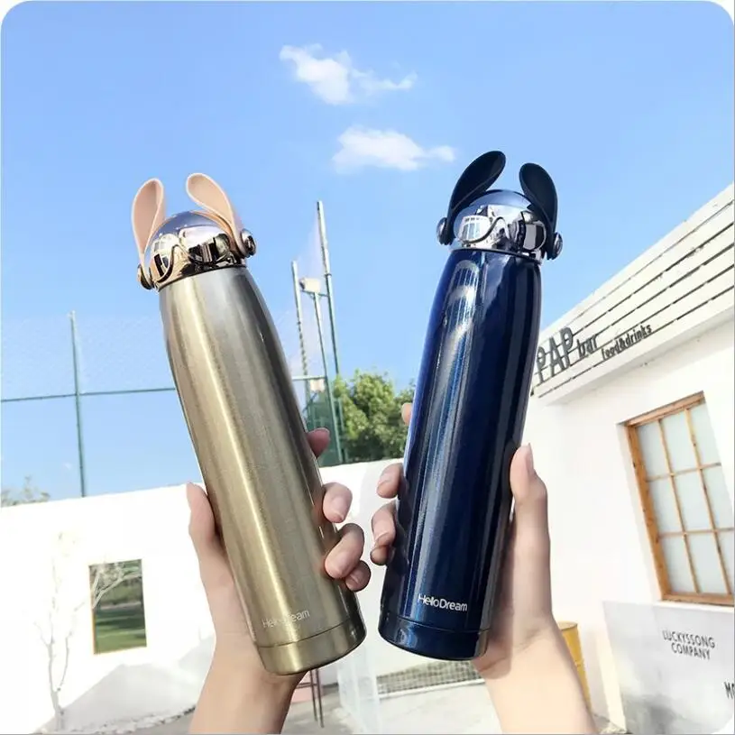 Новые творческие Нержавеющая сталь Cool Dog термос тепловой изоляционная кружка