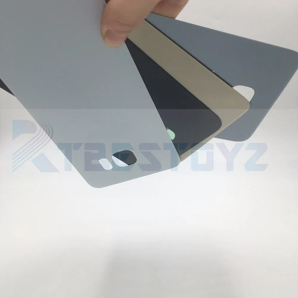 RTBESTOYZ Замена для Samsung Galaxy S6 Edge Plus G928 G928F Задняя крышка батареи Дверь стеклянная
