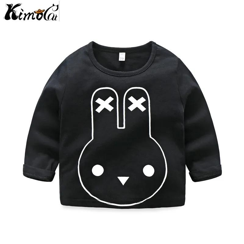 Kimocat Spring summer and autumn long-sleeved cotton baby cartoon rabbit suit girl boy newborn Cotton | Детская одежда и обувь