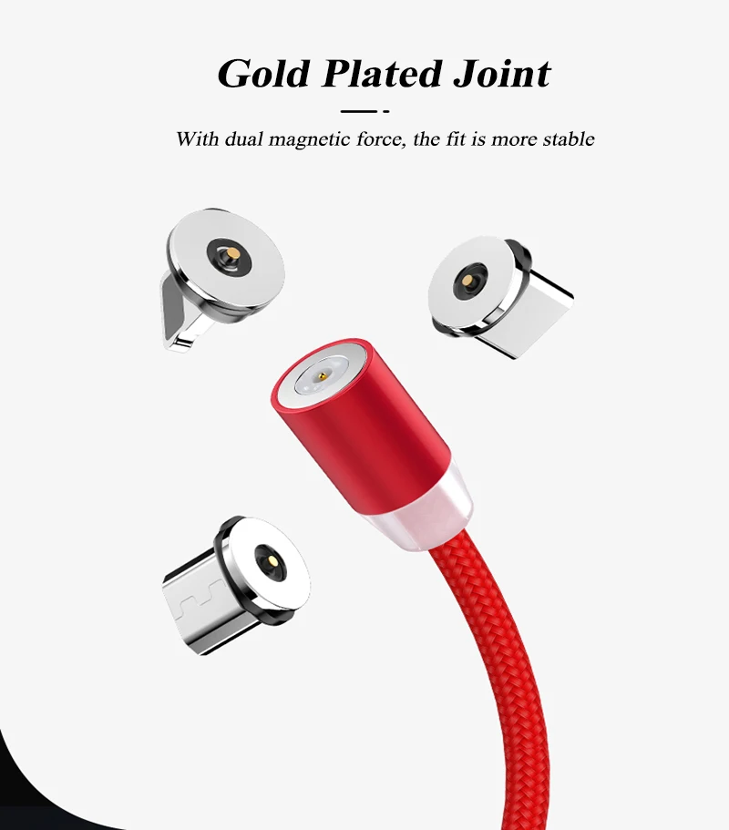 Магнитный кабель с быстрой загрузкой Micro Usb type-C для Iphone X Xs Max samsung Xiaomi huawei