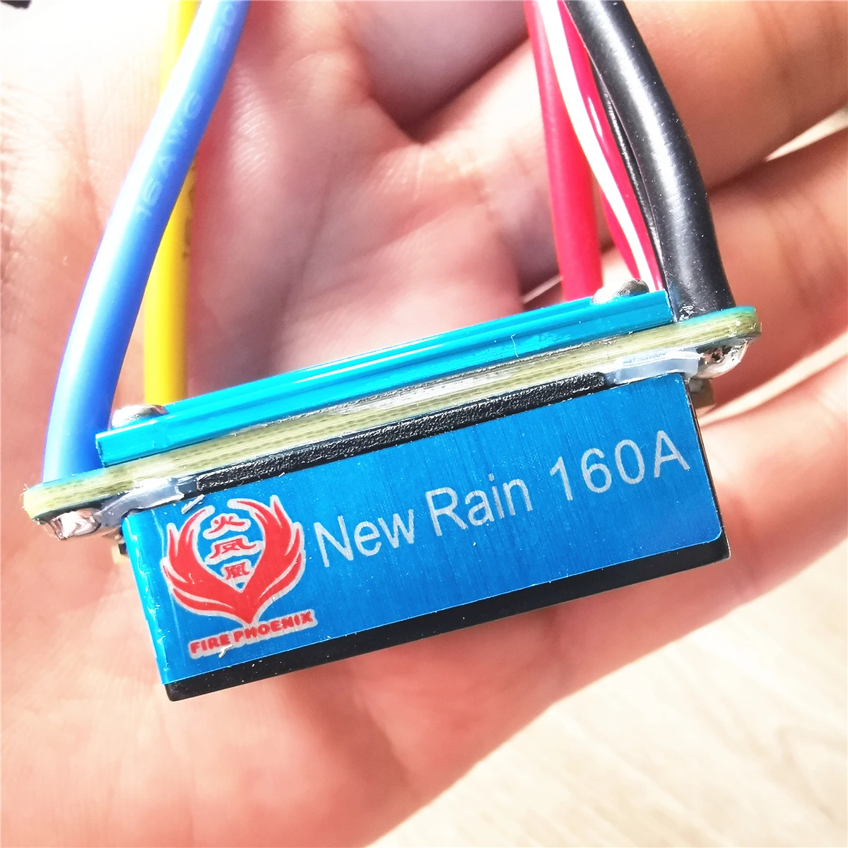 Fire Phoenix New Rain 160A матовый ESC водонепроницаемый 2-3s Lipo 5 В/1A BEC для 1/12 грузовиков Багги