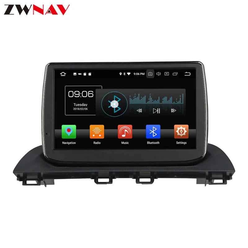 9 дюймов Android 9,0 Автомобильный CD dvd-плеер gps навигация для Mazda 3 Axela+ головное устройство мультимедийный плеер магнитофон