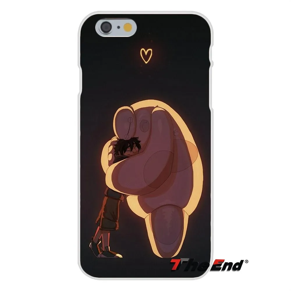 Японский Большой Герой 6 Летающий Baymax для iPhone X 4 4S 5 5S 5C SE 6S 7 8 Plus Galaxy Grand Core Prime Alpha