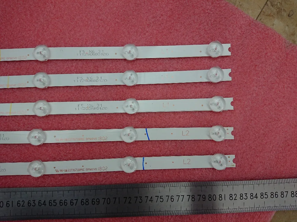 10 шт./компл. светодиодный фонарь для LG 42LN540V 42LN613V 42LA620V 42LN575S 42LA6200 42LN578V 42LN575V 42LN5710