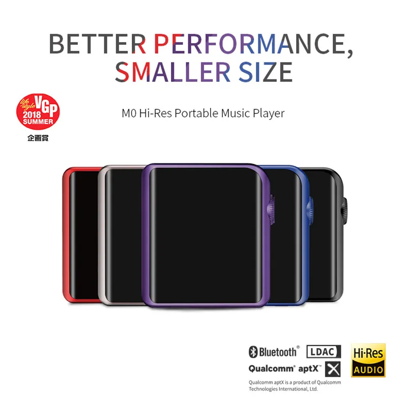 Xiaomi ShanLing M0 Здравствуйте Res Портативный музыкальный плеер LG 1 54 дюйма Сенсорный