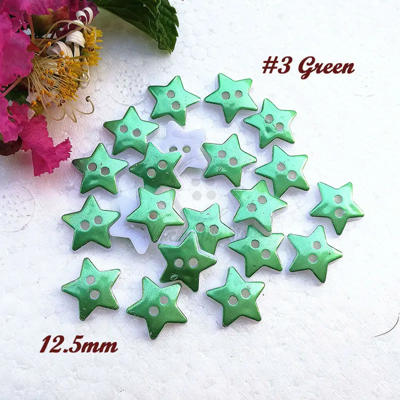 50 шт один/смешанный цвет красный синий зеленый звезда Рождественские