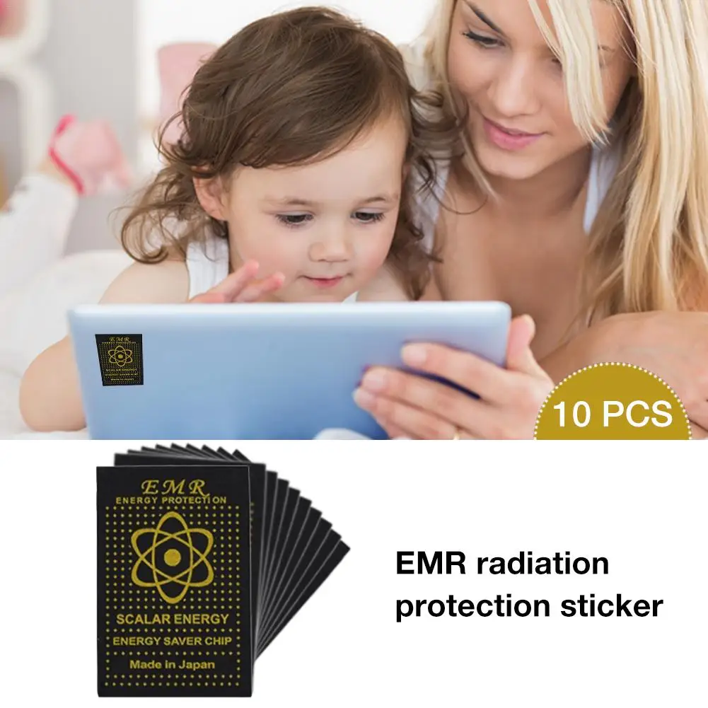 10 шт. EMR наклейки для мобильного телефона с защитой от излучения квантовое