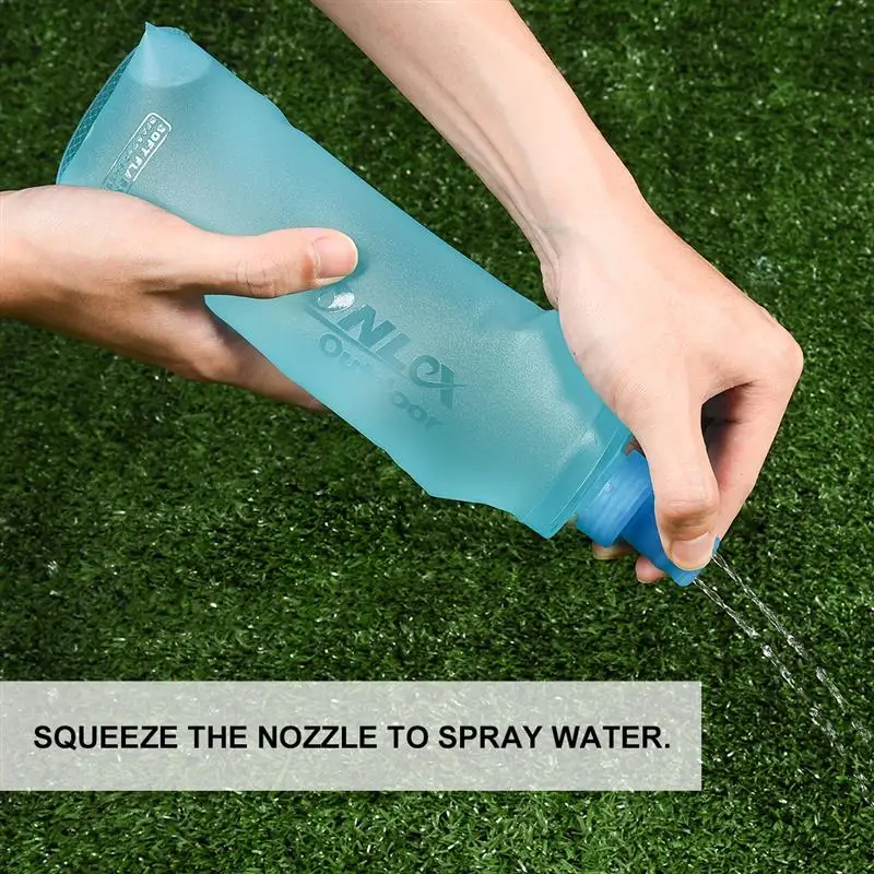 RUNACC 500 mlскладная бутылка BPA свободная складная для воды мягкая колба с фильтром