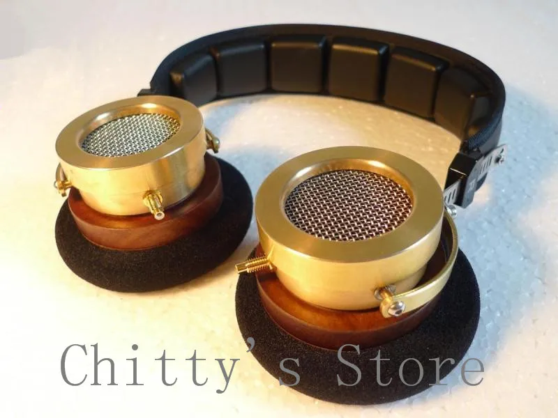 DIY 53 мм T1 наушники из чистой меди гарнитура латунь 590 г