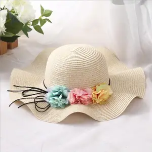 Соломенная шляпа с широкими полями, для девочек и родителей