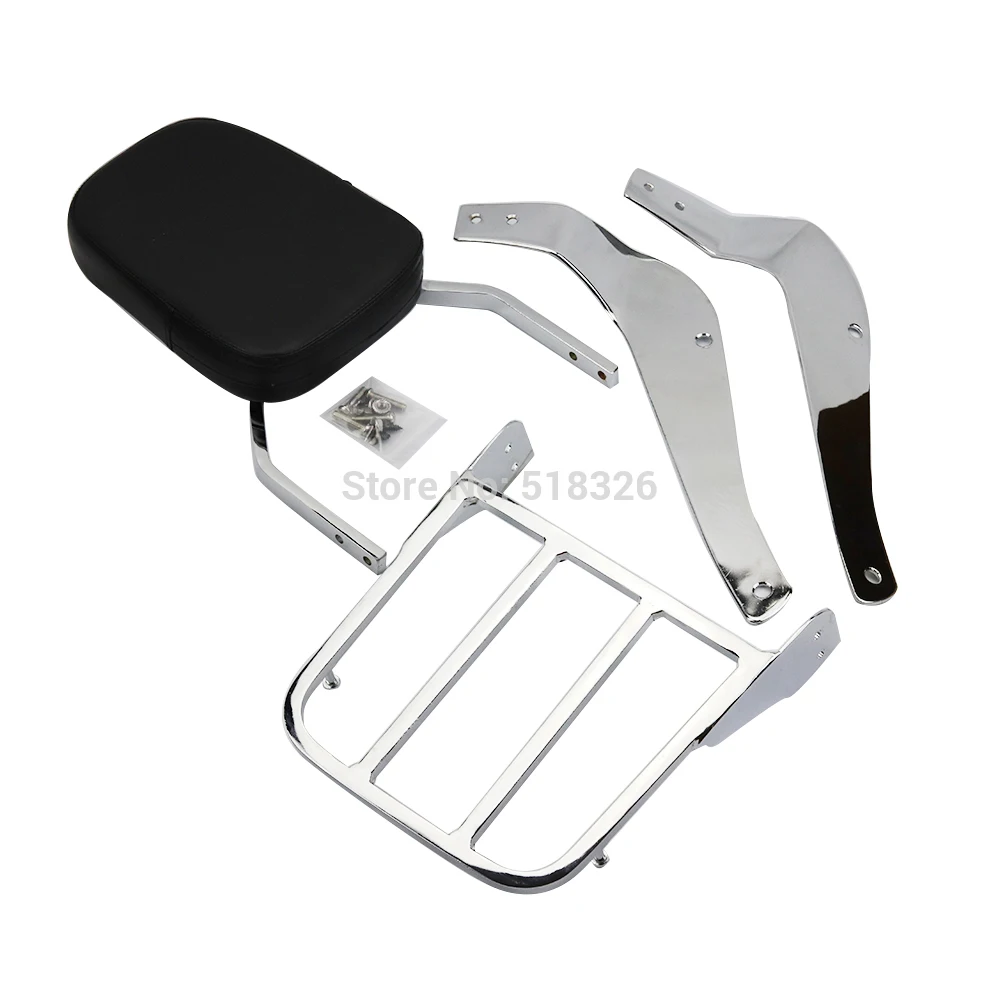 Для Suzuki Volusia VL800 2001-2011 Boulevard C50 M50 2005-2008 хромированная задняя сидячая спинка для
