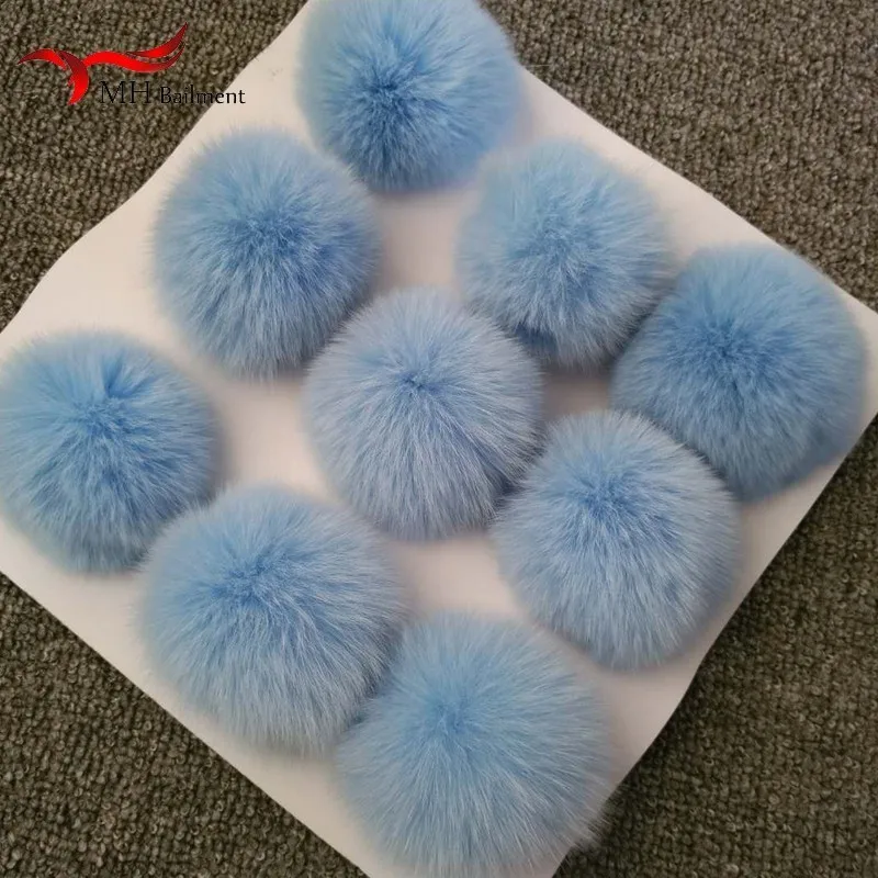 Аксессуары оптом 8 см/10 см/12 см лиса декоративный шарик для волос Одежда и