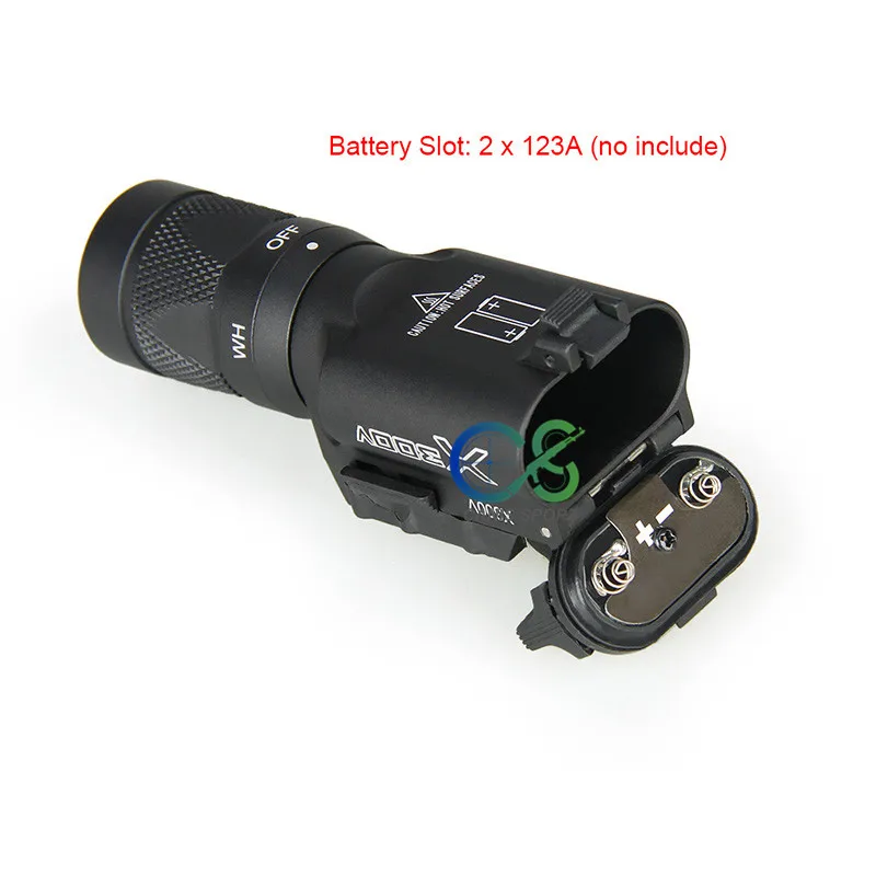 TRIJICON тактический флэш-светильник X300V светодиодный пистолет оружейный светильник для охоты стрельбы gs15-0070
