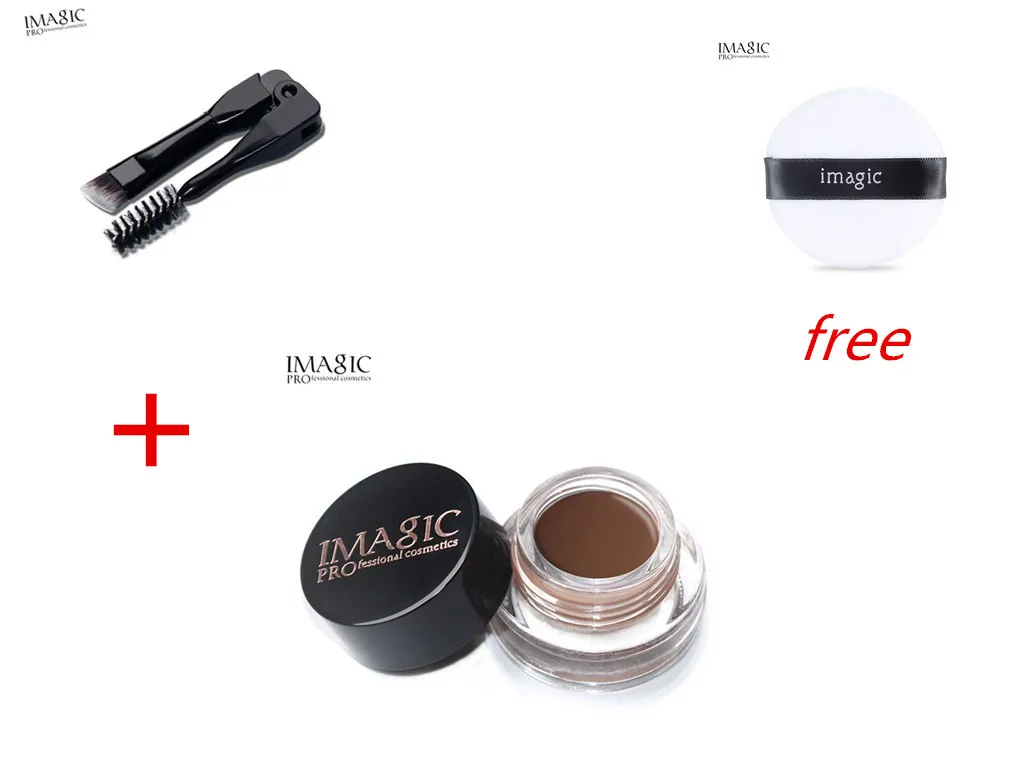 IMAGIC Colors тени для бровей макияж водостойкая помада гель Длительное Действие 3D